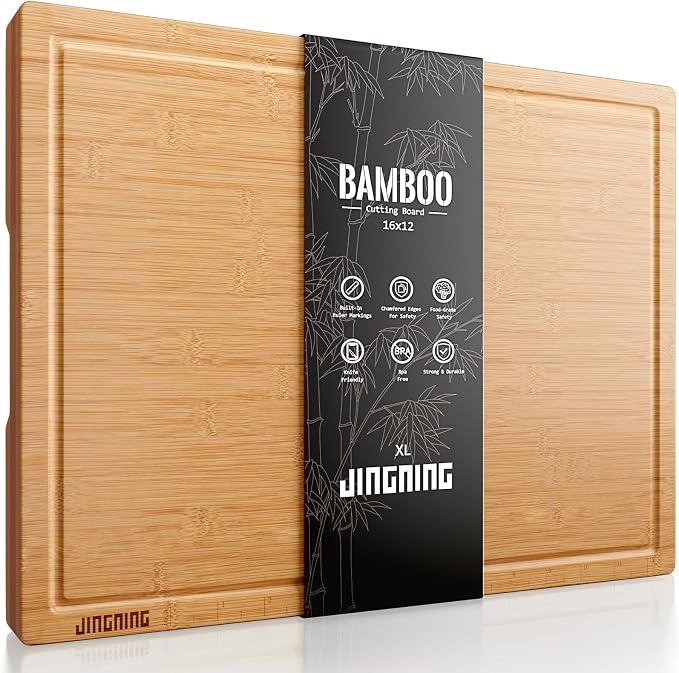 JINGNING Large Wooden Cutting Boards by Unknown