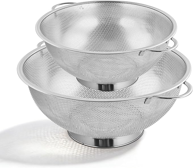 Kaishun Stainless Steel Colander and Strainer Set, Strainer by Kaishun
