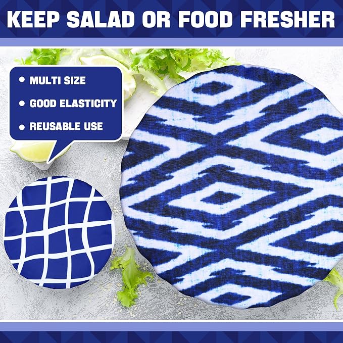 10 Pack Cloth Bowl Covers for Bread Rising - Image 6