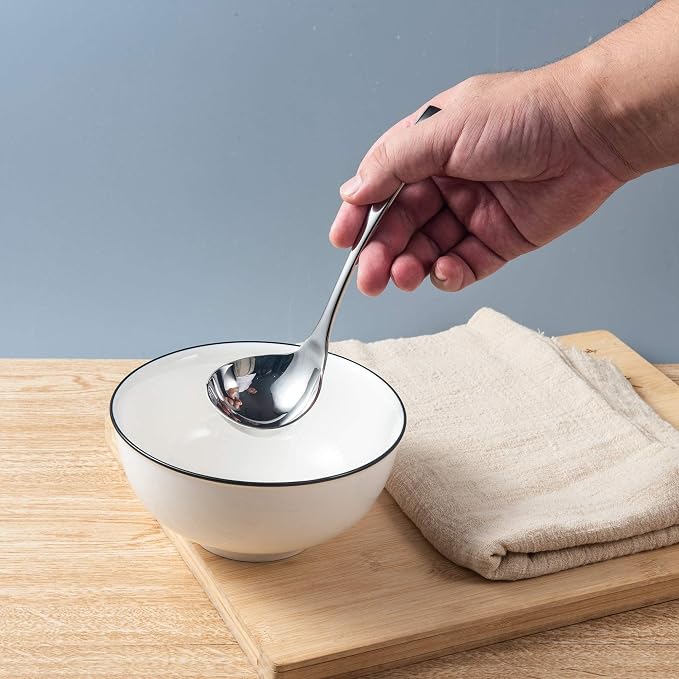 IMEEA 2-Piece Small Ladle Set, 18/10 Stainless Steel - Image 3