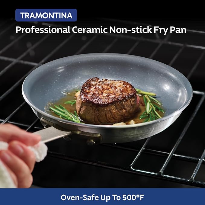 Tramontina Professional 12-Inch Ceramic Non Stick Large Frying Pan, Heavy-Gauge - Image 7