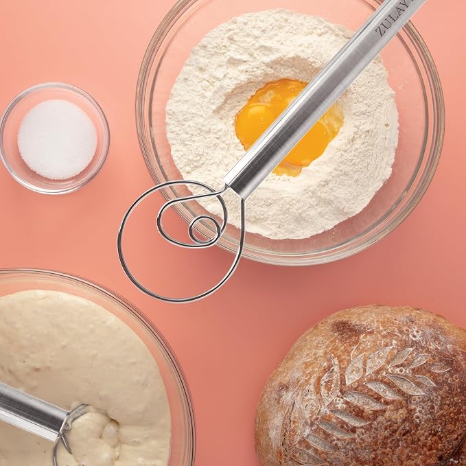 Zulay Kitchen 13-Inch Danish Dough Whisk - Image 3