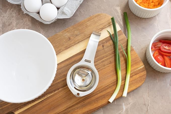 Fox Run Stainless Steel Egg Yolk Separator - Image 3