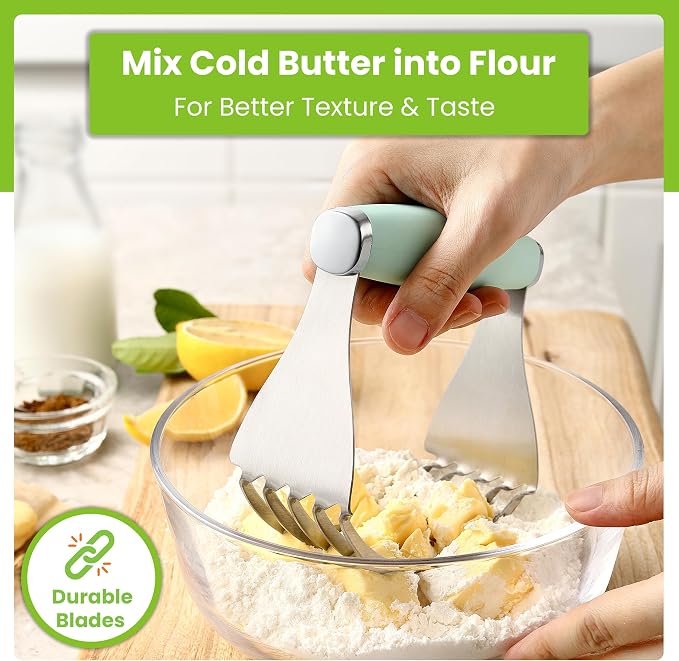 Spring Chef XL Stainless Steel Pastry Cutter Tool - Image 6
