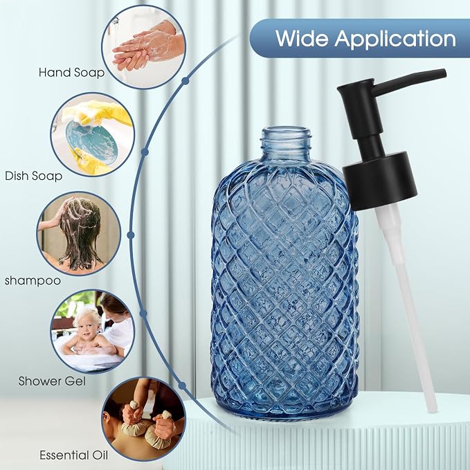 Topsky Gem Glass Soap Dispenser - Image 7