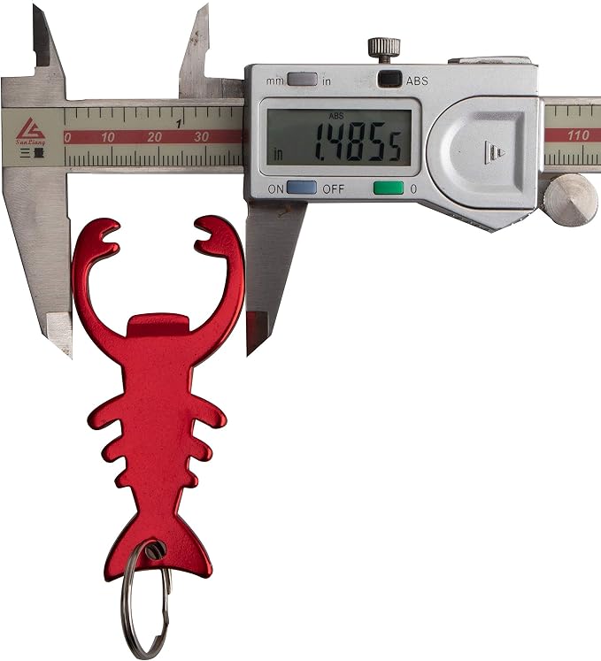 SWATOM Lobster 6PCS Bottle Opener Keychain Beer Openers Tool Key Chain Ring - Image 5