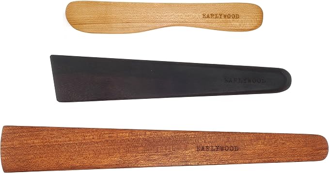 3-Piece Wooden Kitchen Cooking Utensil Set by Earlywood
