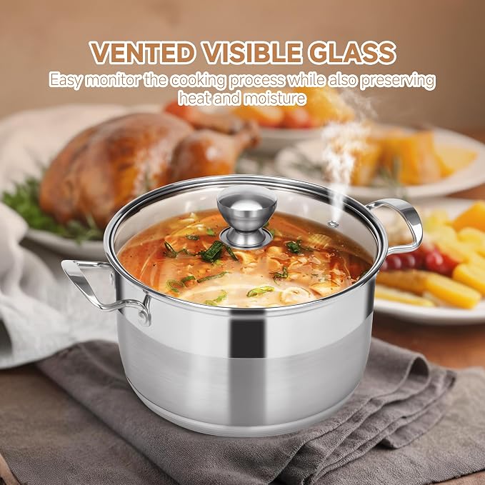 Ohtomber 8 Quart Stock Pot - Image 6