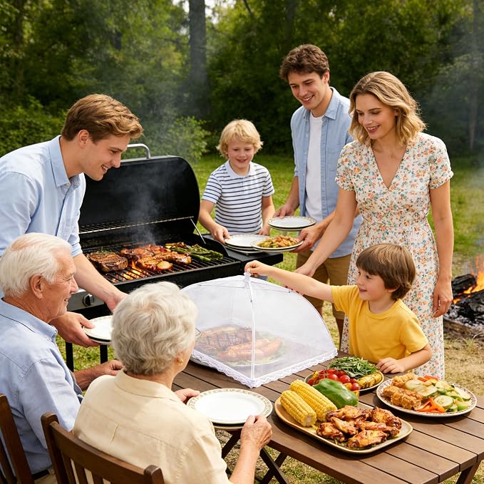 Mesh Food Covers for Outside - Image 4