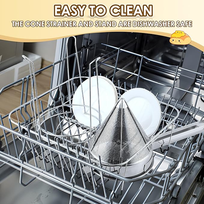 Feekoon Stainless Steel Chinois Strainer - Image 6
