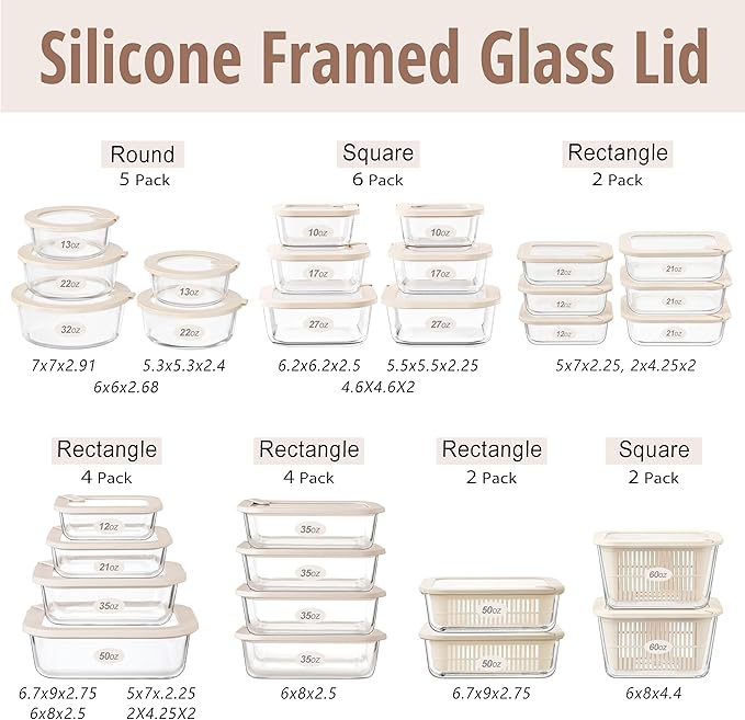Urban Green Glass Food Storage Containers - Image 3
