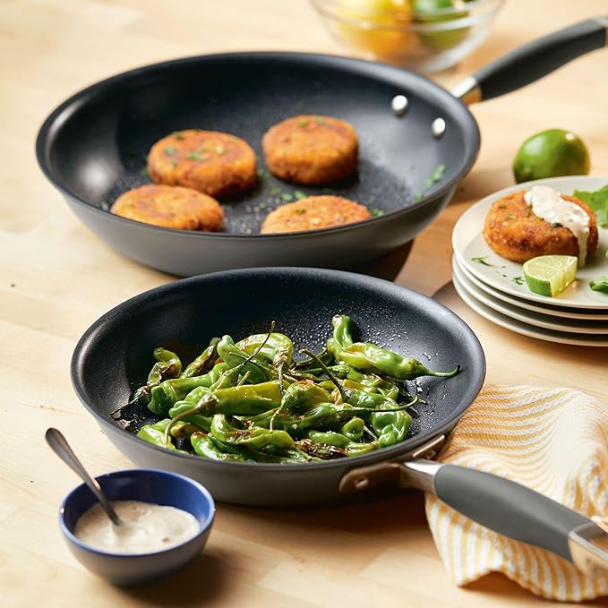 Anolon Advanced Home Hard-Anodized Nonstick Skillets - Image 8