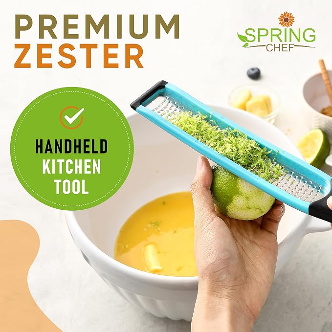 Spring Chef Premium Lemon Zester Grater - Image 4