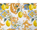 Watercolor Lemon Dish Drying Mat by VisittheDuibelproduct