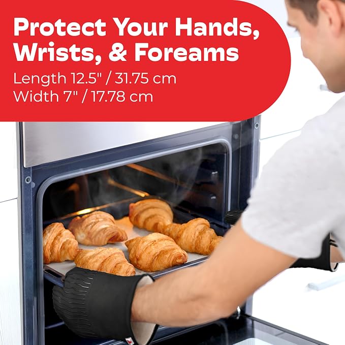Silicone Oven Mitts - Image 3