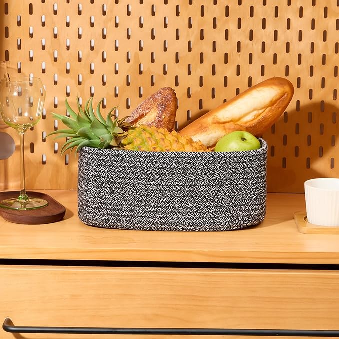 MiniArk Small Storage Baskets for Organizing | Closet Organizer Bins | Shelf - Image 5