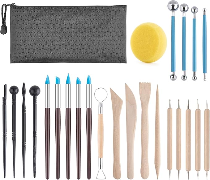 Luney Clay Tools Kit, Air Dry Clay by PANDAMIMI