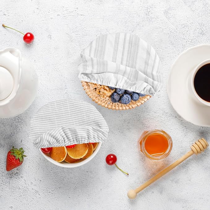Reusable Bowl Covers, 5 Size Stretch Cloth Bowl Covers - Image 5