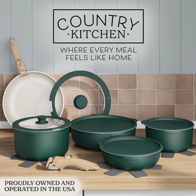 Country Kitchen Cookware Set - Image 2
