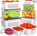 HOMETALL 6 PCS Fruit Storage Containers by OrderNow