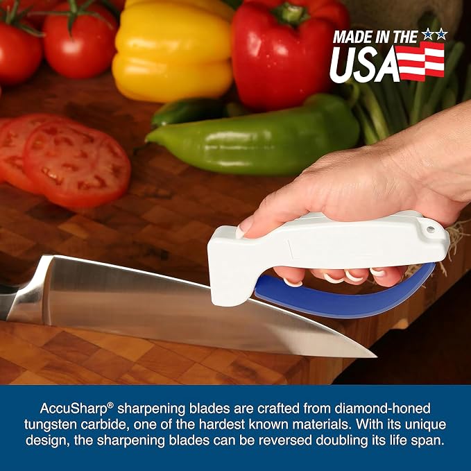 AccuSharp Knife Sharpener, Ergonomic Comfortable Handle, Compact & Easy to Use - Image 7