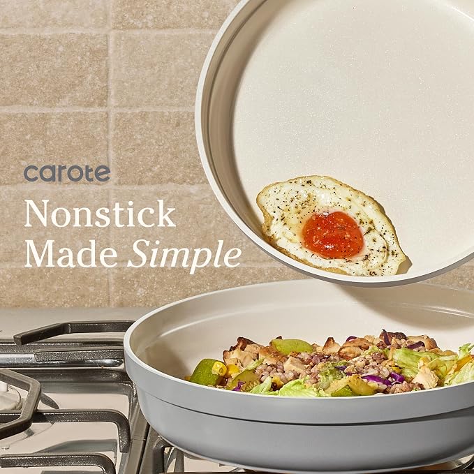 Carote 20pcs Ceramic Cookware Set - Image 3