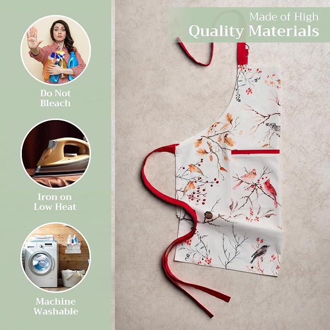 Maison d' Hermine 100% Cotton Apron - Image 3