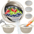 4-1 Colander with Bowl Set by UTTKOJ