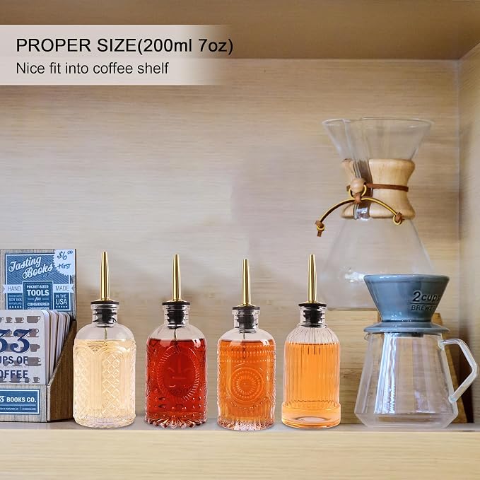 Glass Syrup Dispenser Set - Image 8