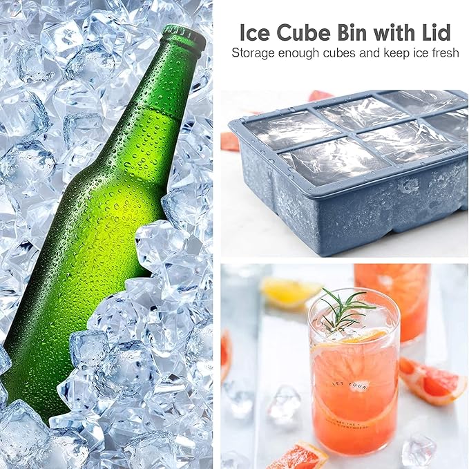 Excnorm Silicone Ice Cube Trays 3 Pack - Image 5