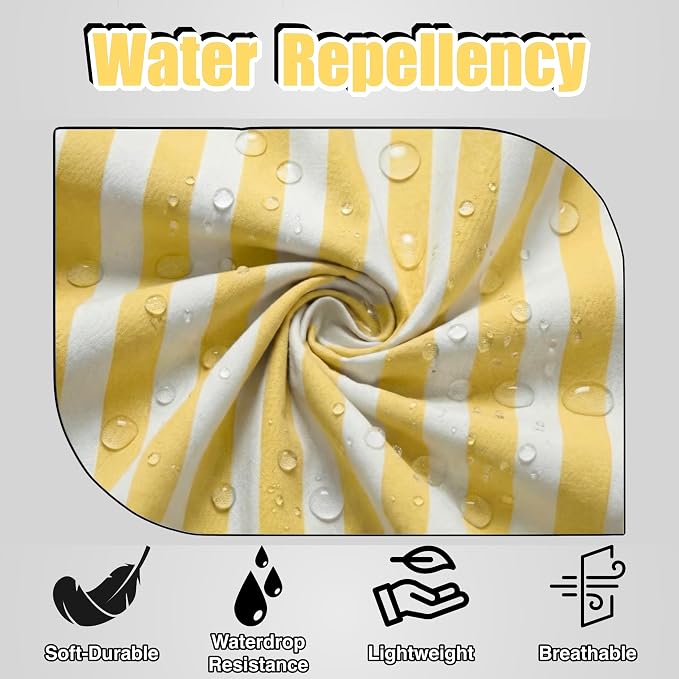 TOSHEX Kitchen Apron Waterdrop Resistant Cotton Apron - Image 3