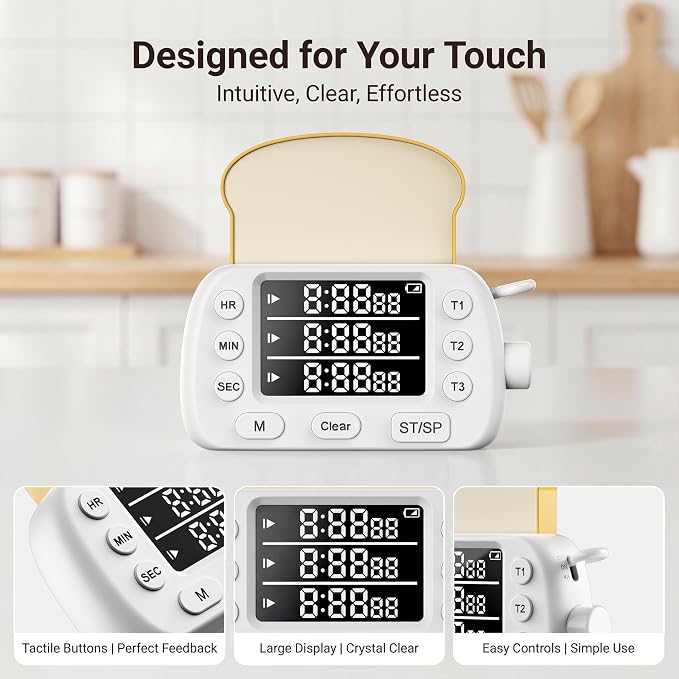 Digital Kitchen Timer for Cooking - Image 8