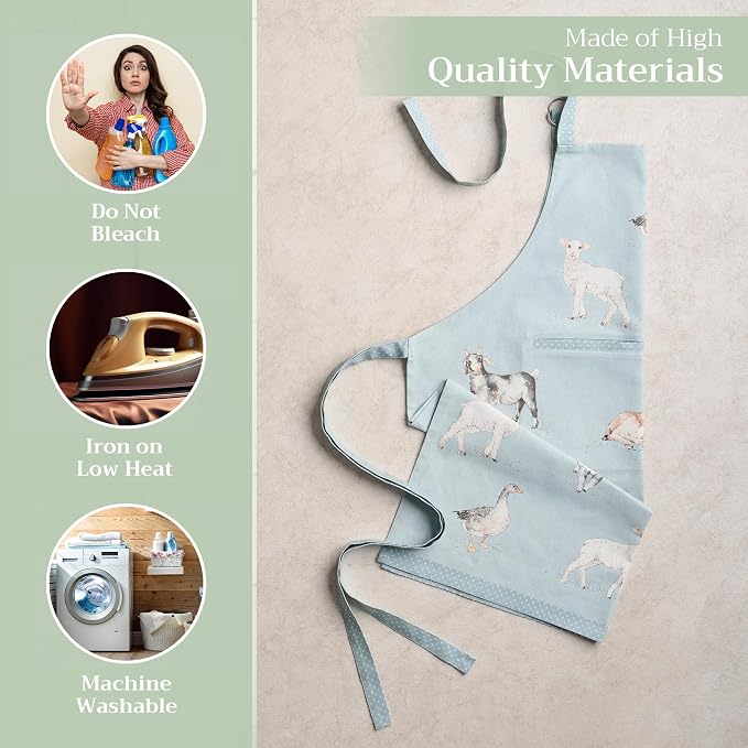 Maison d' Hermine 100% Cotton Apron - Image 3