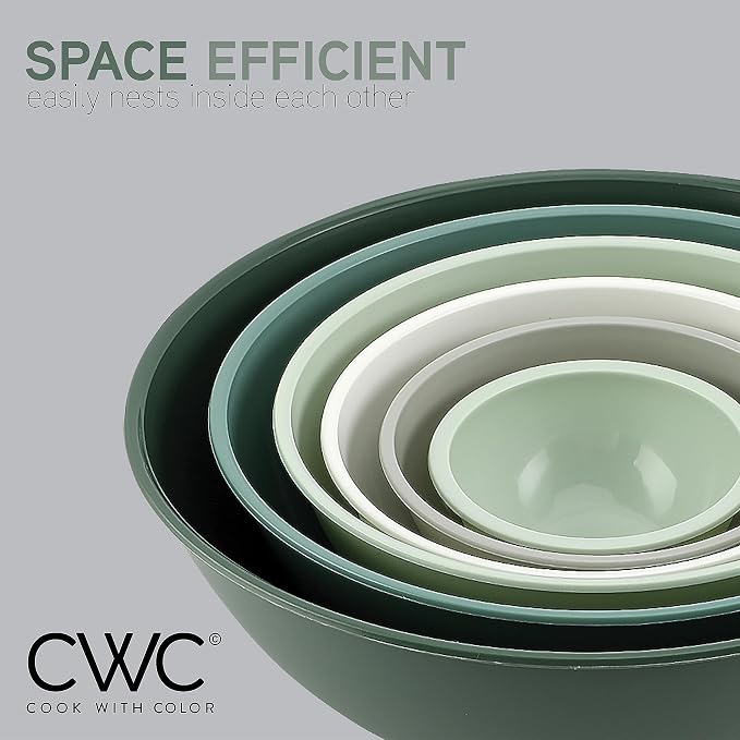 COOK WITH COLOR Mixing Bowls with Lids - Image 5