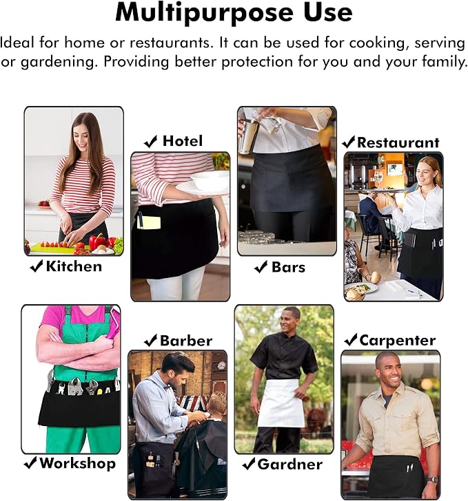 Dreamology Server Apron, Waist Apron - Image 2
