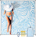 HIHOHO Beach Blanket Waterproof Sandproof Extra Large Beach Mat 79" X by HIHOHO
