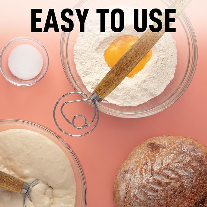Zulay Kitchen 13-Inch Danish Dough Whisk - Image 3