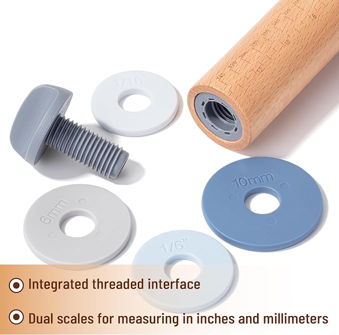 BAMBOO LAND- Adjustable Rolling Pin - Image 6