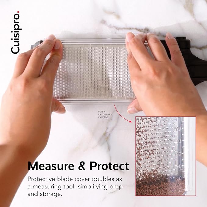 CUISIPRO Surface Glide Technology Stainless Steel Folding Handle Grater - Image 7