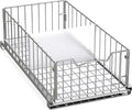 Simple Houseware Pull-Out Cabinet Sliding Basket Organizer, 17.2" D x 9.7" W x by SimpleHouseware