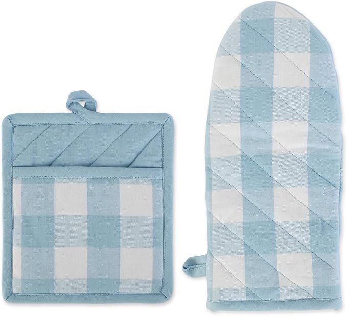 DII Buffalo Check Kitchen Collection, Classic Farmhouse Kitchen Set, Potholder by DII