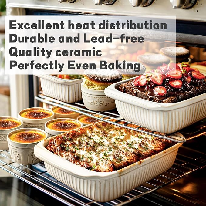 Artena Baking Dish 5.1 Quarts, Casserole Dishes - Image 5