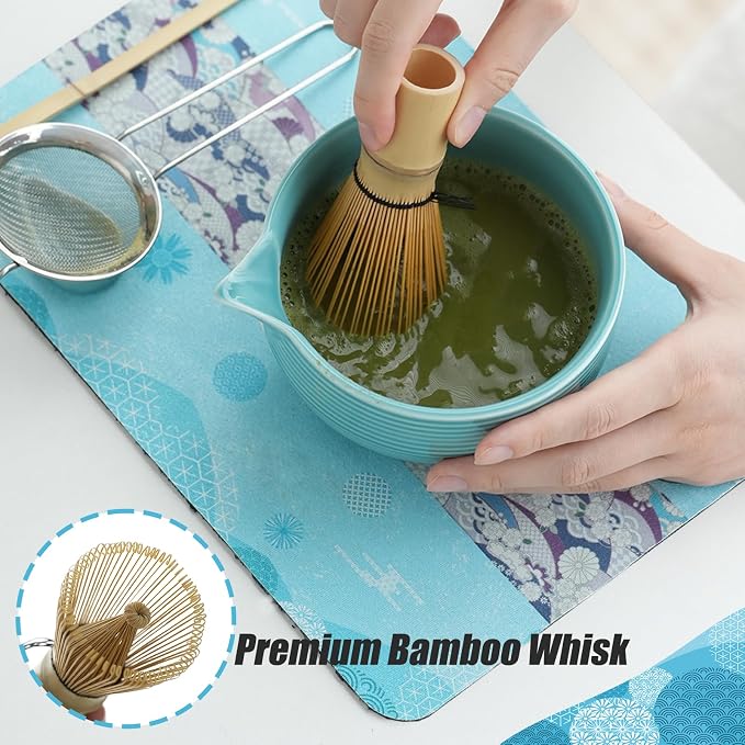 Clay&Fire Matcha Whisk Set, Ceramic Matcha Set, Matcha Bowl - Image 3