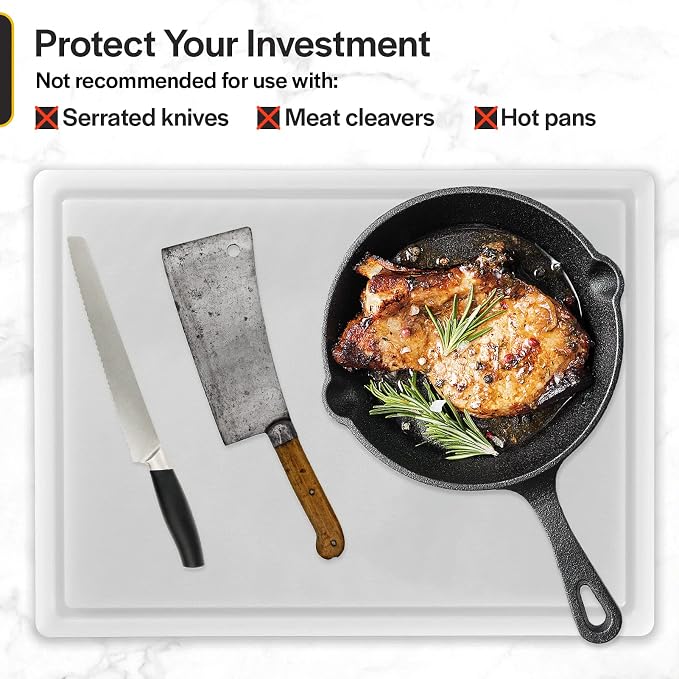Commercial Grade Plastic Cutting Board - Image 6