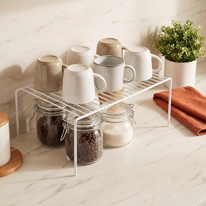 iPEGTOP Kitchen Cabinet Storage Shelf Rack - Image 2