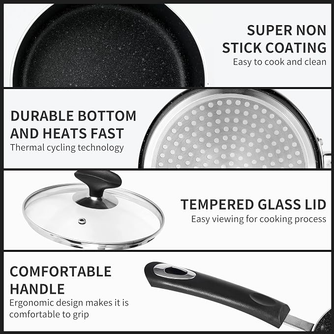 Nonstick Saucepan Set - Image 6