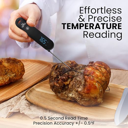 Professional Digital Food Thermometer, <1 Second Response time, ±0.5°F Accuracy - Image 3