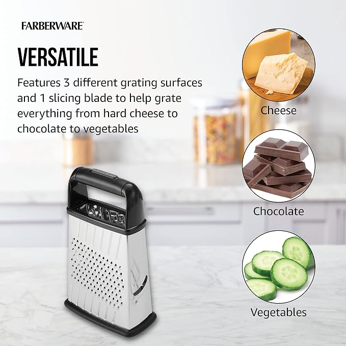 Farberware Professional 4-Sided Slim Stainless Steel Heavy Duty Kitchen Box - Image 7