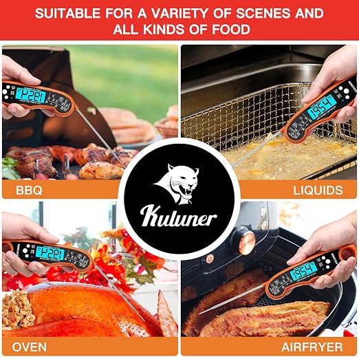 KULUNER TP-01 Waterproof Digital Instant Read Meat Thermometer - Image 3
