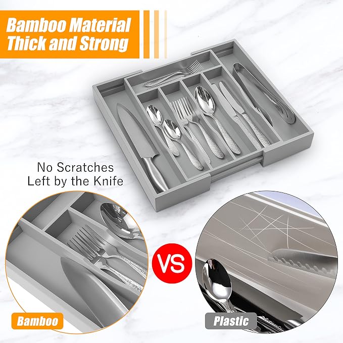 Kitchen Silverware Drawer Organizer and Storage Best Grandpa Grandfather Elder - Image 4